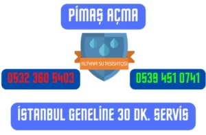 Pimaş Açma - Altyapı Tesisat