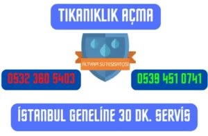 Tıkanıklık Açma - Altyapı Tesisat